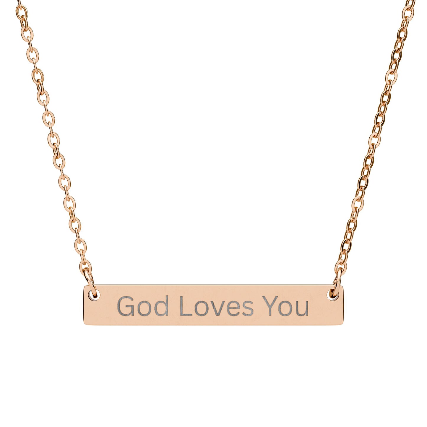 項鍊 Necklace - God Loves You