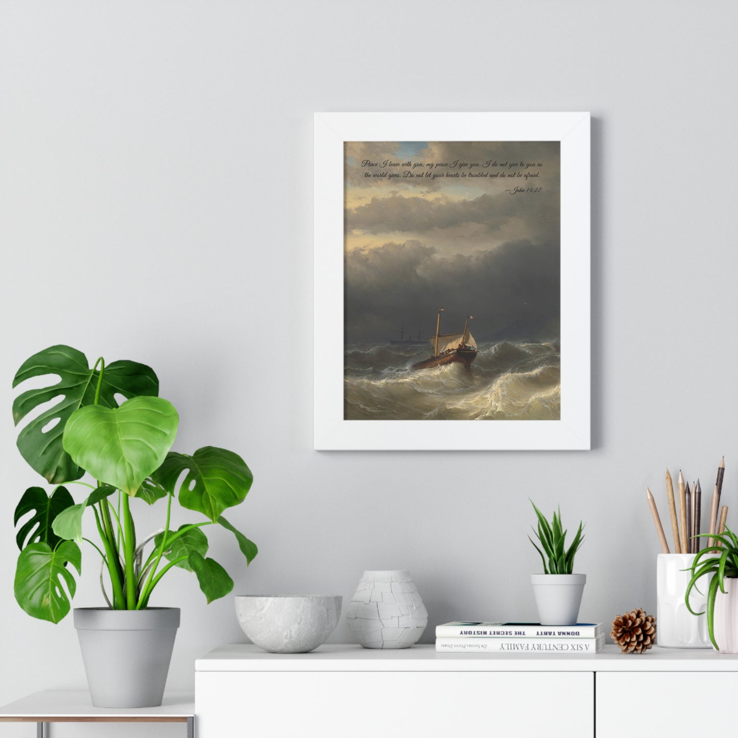 Framed Poster - Peace (John 14:27)