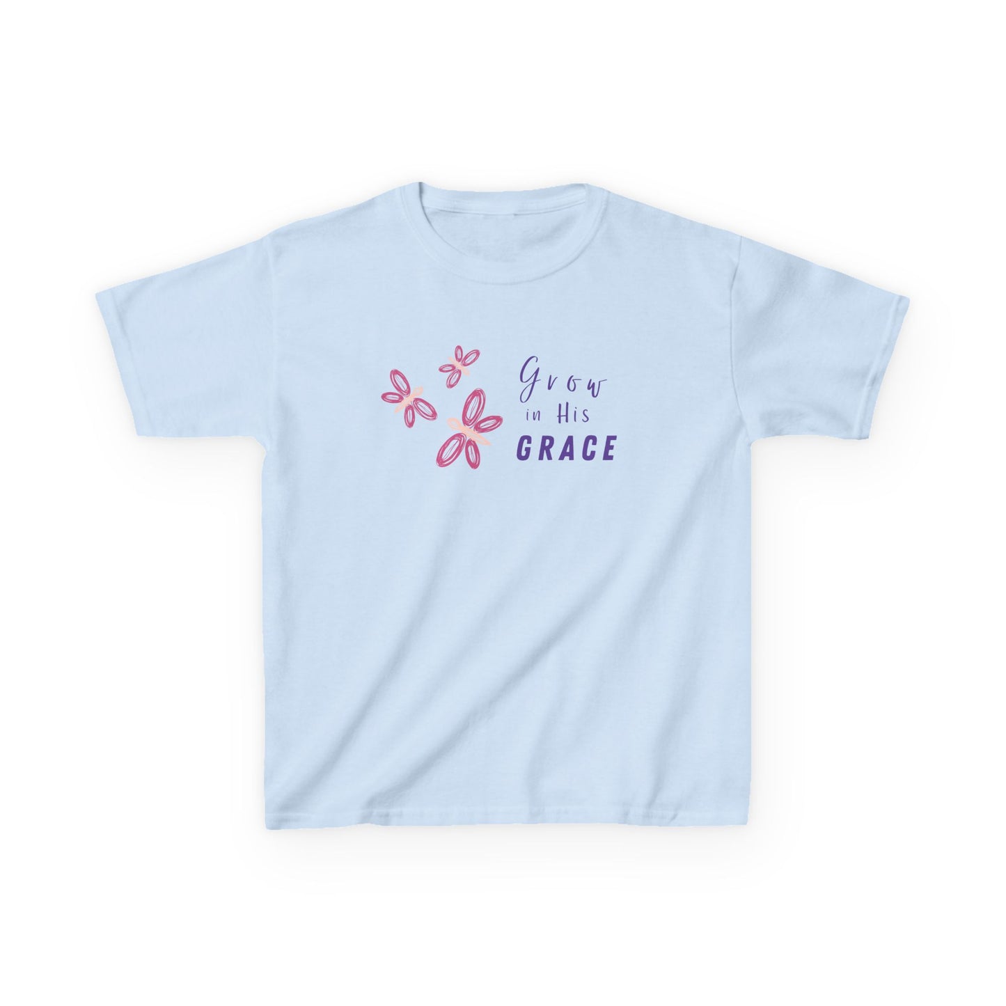 兒童T-Shirt - Grow in His Grace