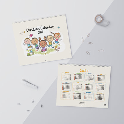兒童掛曆 Kids Wall Calendar 2027