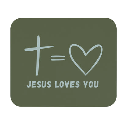 福音鼠標墊 - Jesus Loves You