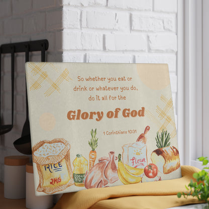 砧板 - 1 Corinthians 10:31