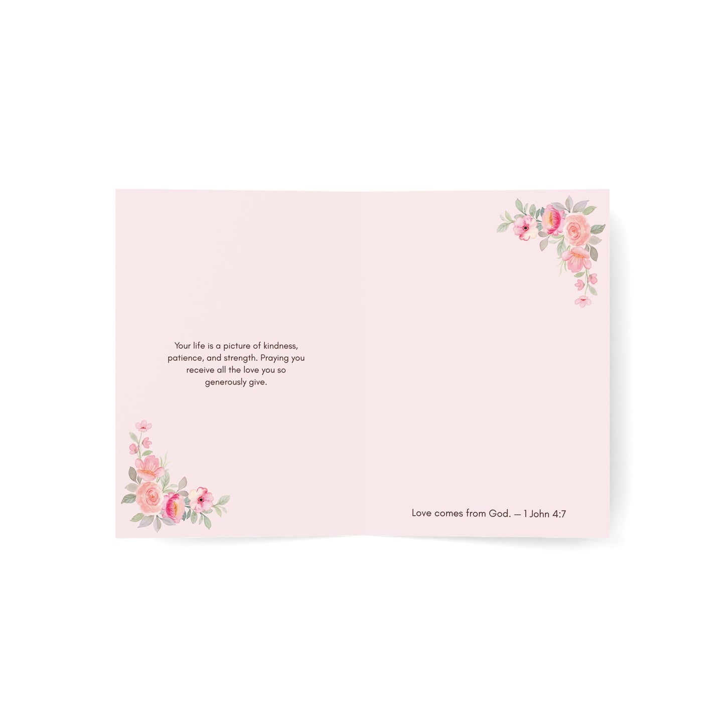 感恩賀卡 - Love Comes From God