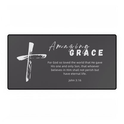 基督徒經文桌墊 - Amazing Grace | John 3:16