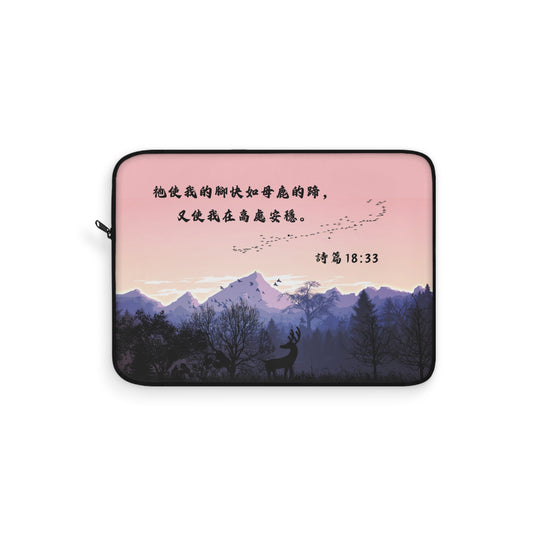 電腦包 - 在高处安稳（诗篇18:33）
