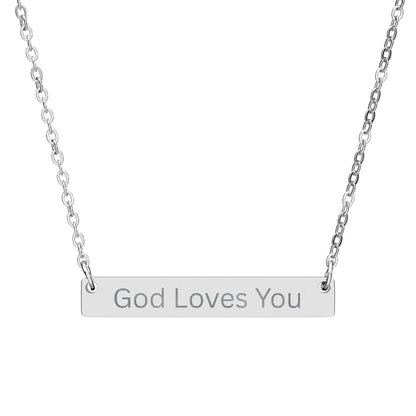 項鍊 Necklace - God Loves You