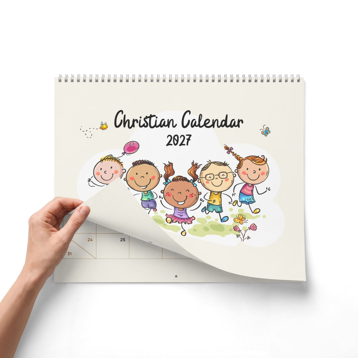 兒童掛曆 Kids Wall Calendar 2027
