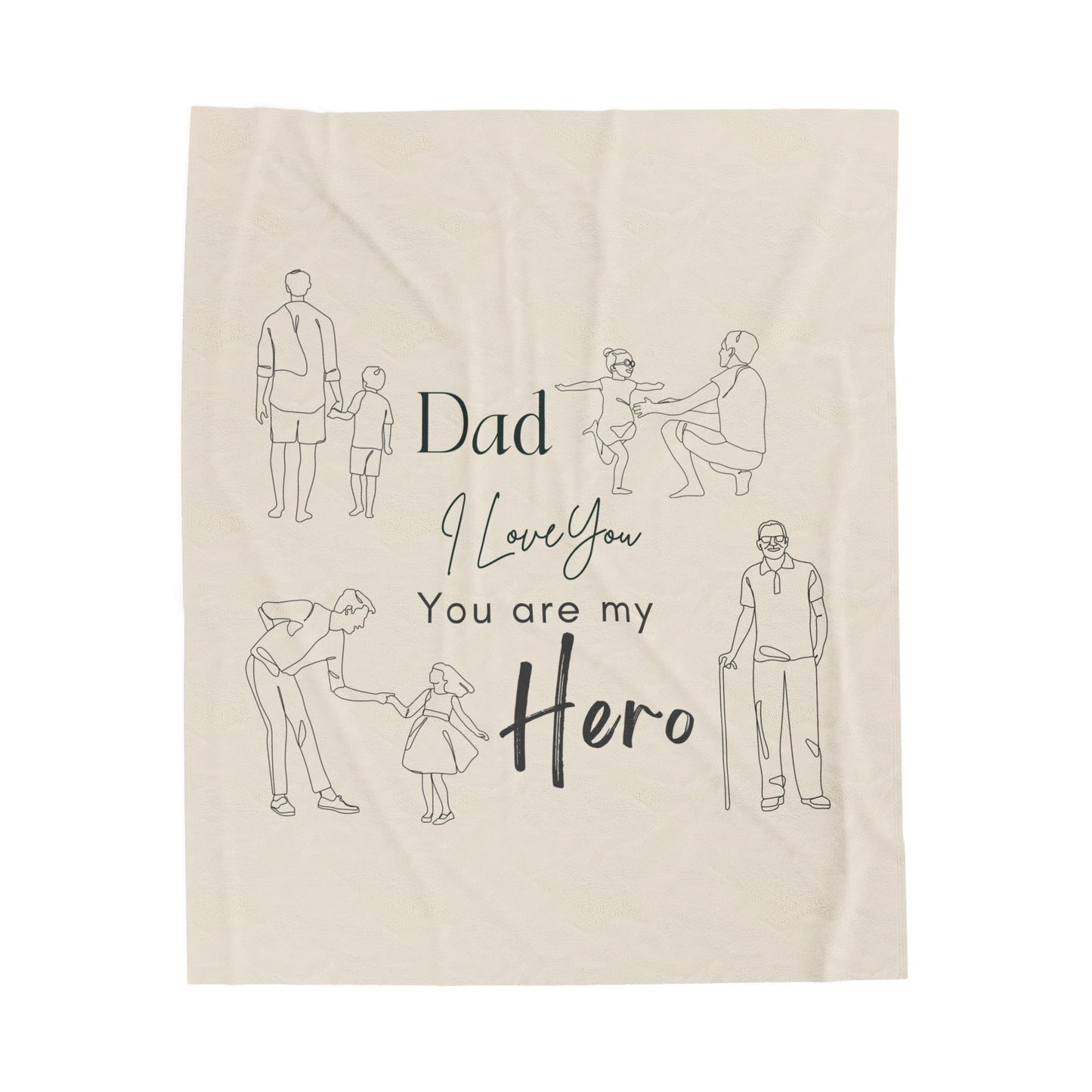 絨面毛毯 - Dad, You Are My Hero