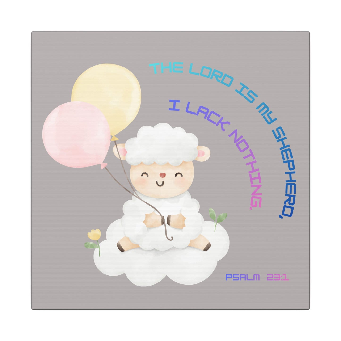 Canvas - The LORD is My Shepherd