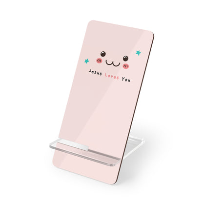 Phone Stand - Jesus Loves You
