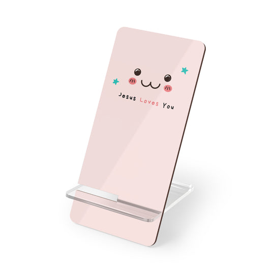 Phone Stand - Jesus Loves You