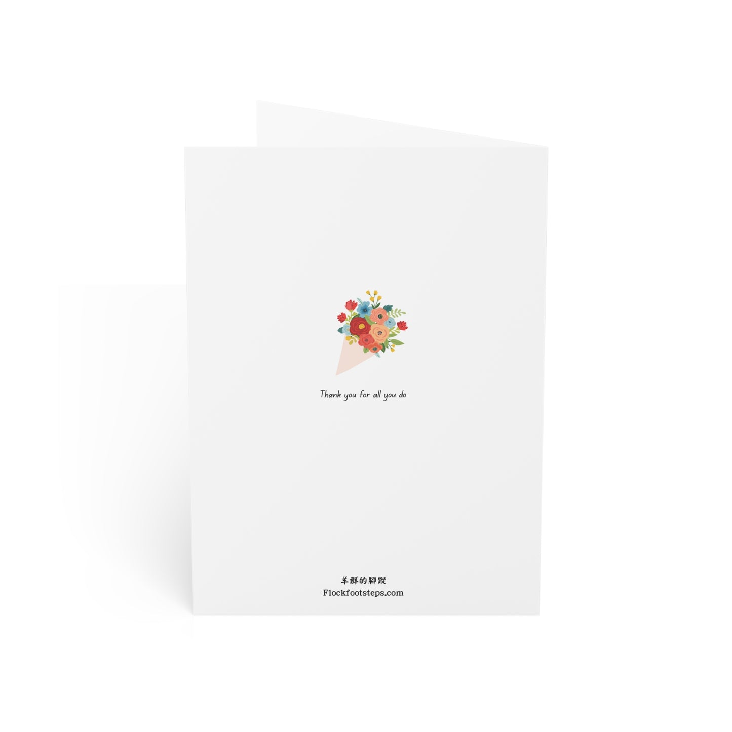 母親節賀卡 - Faithful. Strong. Beautiful. Loved.