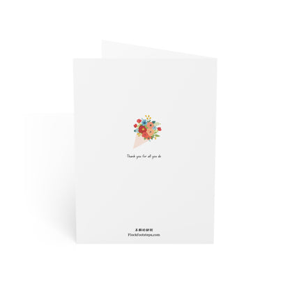 母親節賀卡 - Faithful. Strong. Beautiful. Loved.