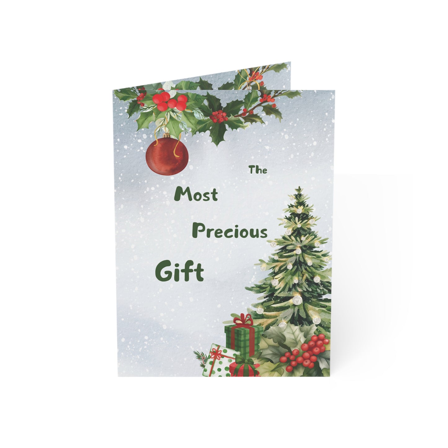 Christmas Card - The Most Precious Gift