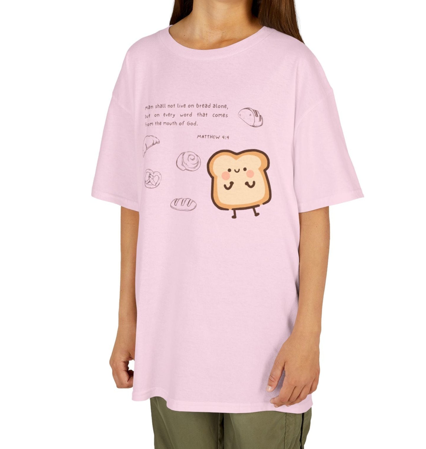 兒童T-Shirt - Bread | Matthew 4:4