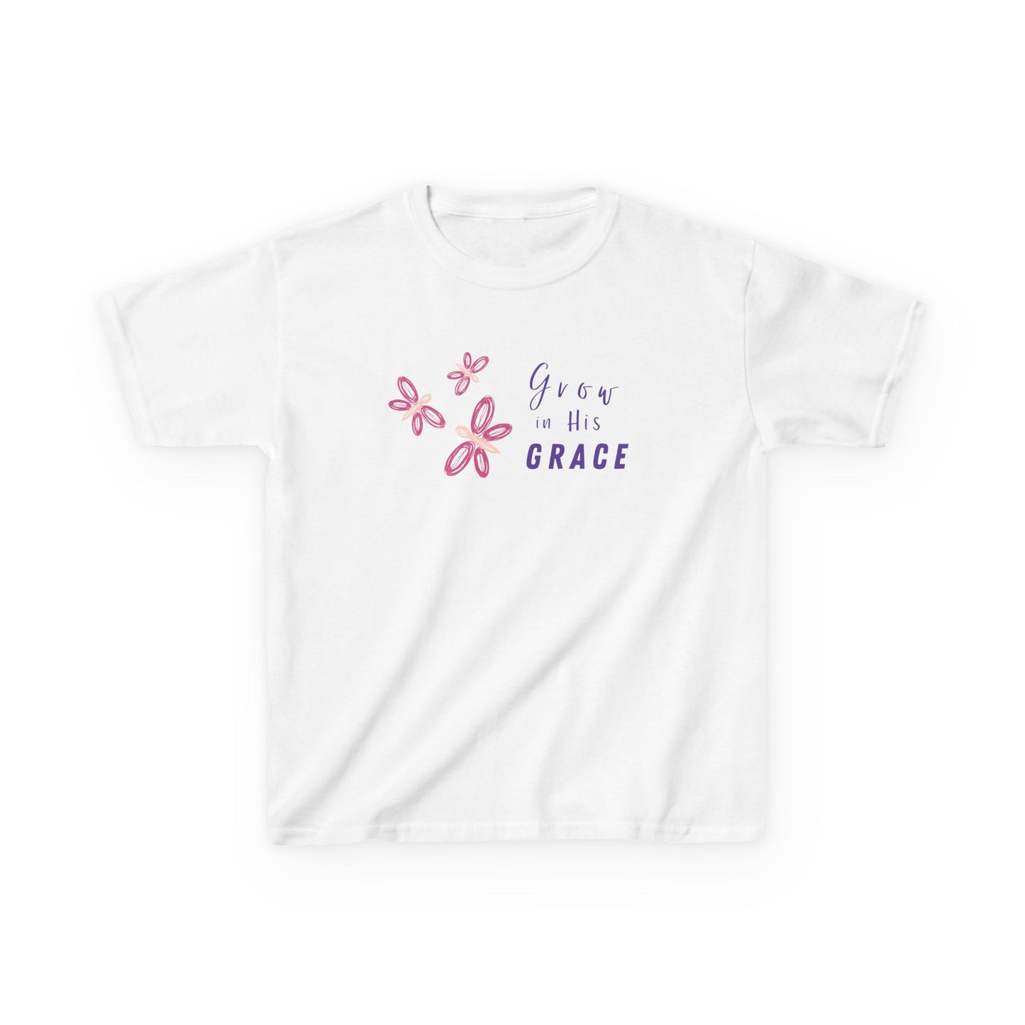 兒童T-Shirt - Grow in His Grace