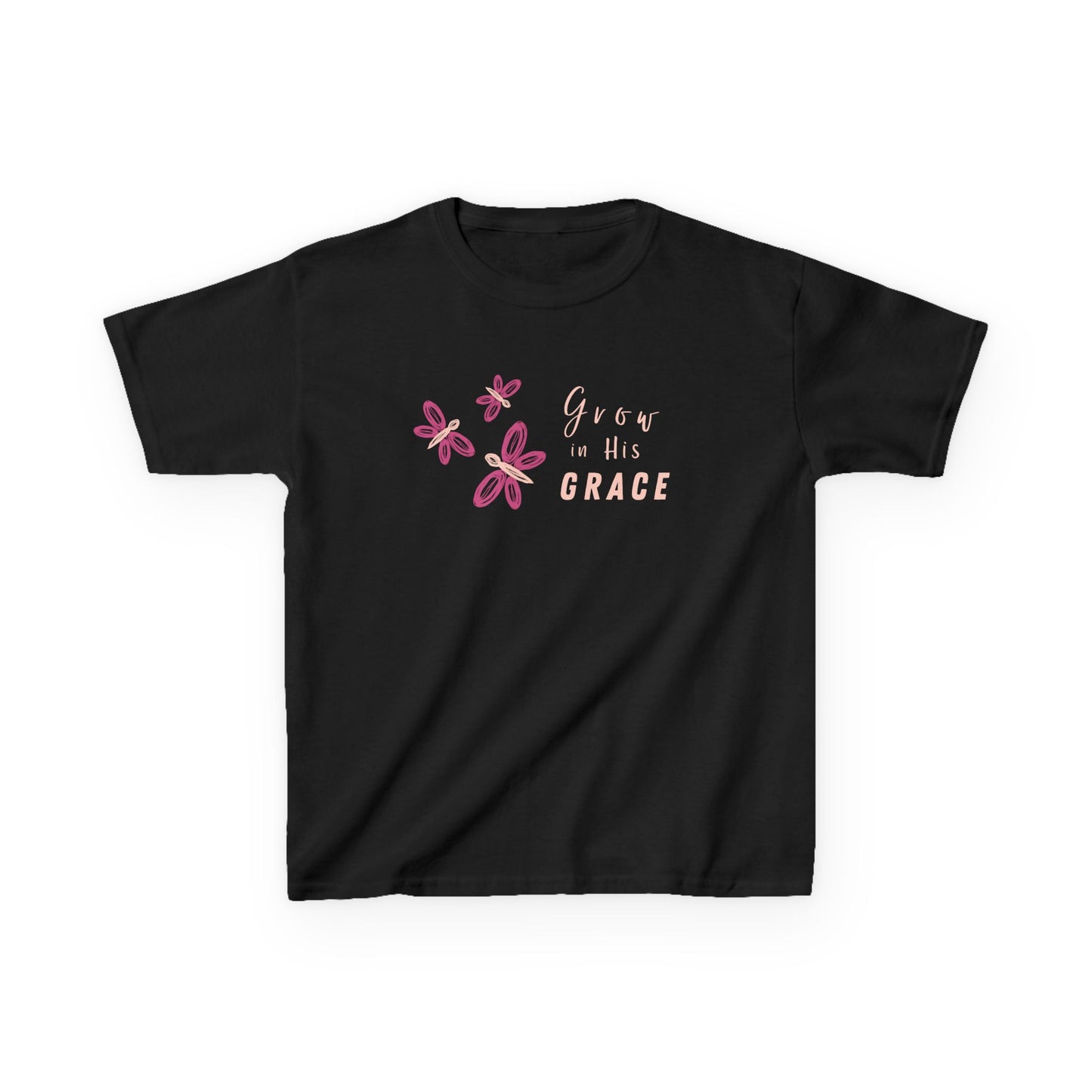 兒童T-Shirt - Grow in His Grace