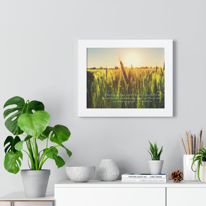 經文框架畫 - Wheat