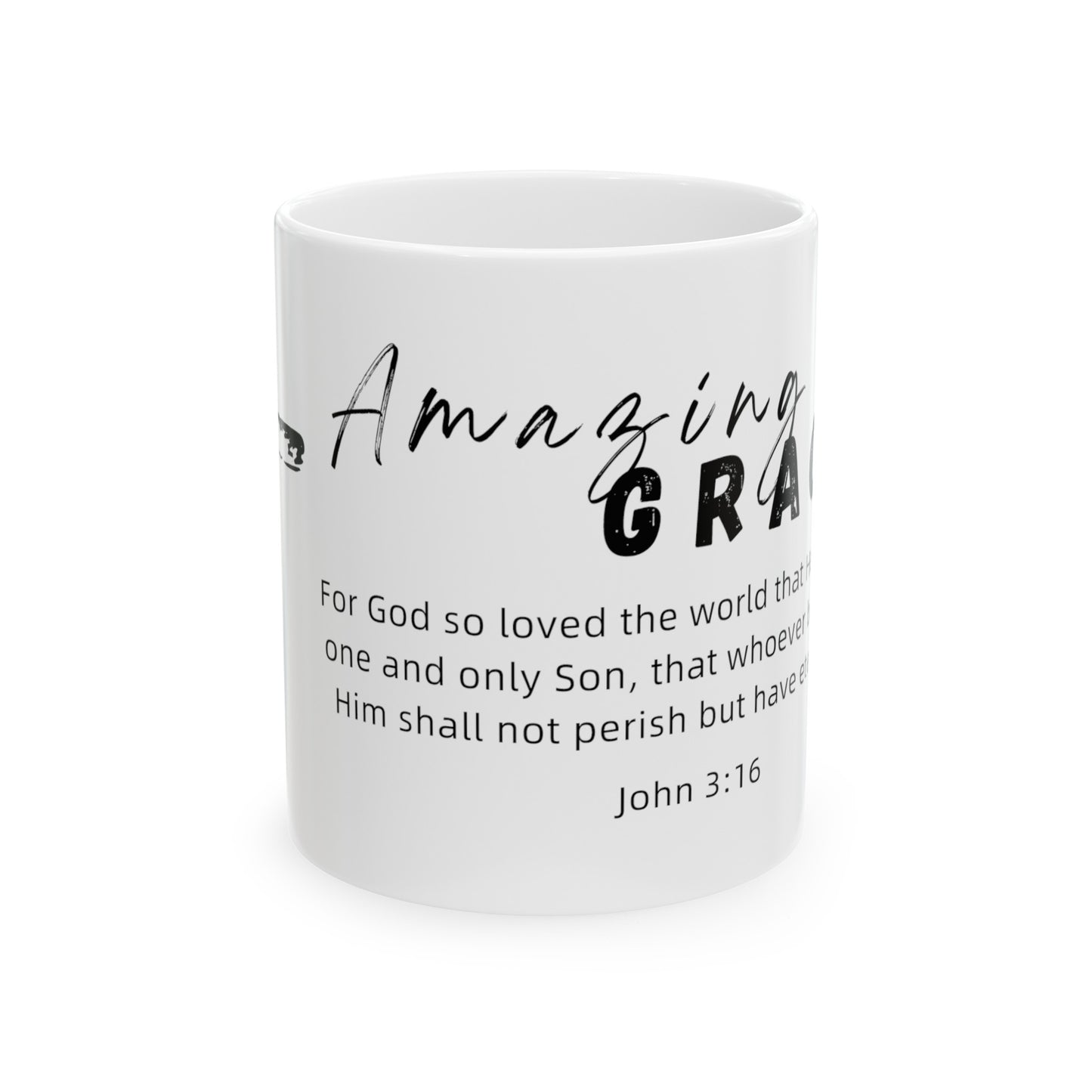 福音水杯 - Amazing Grace｜John 3:16