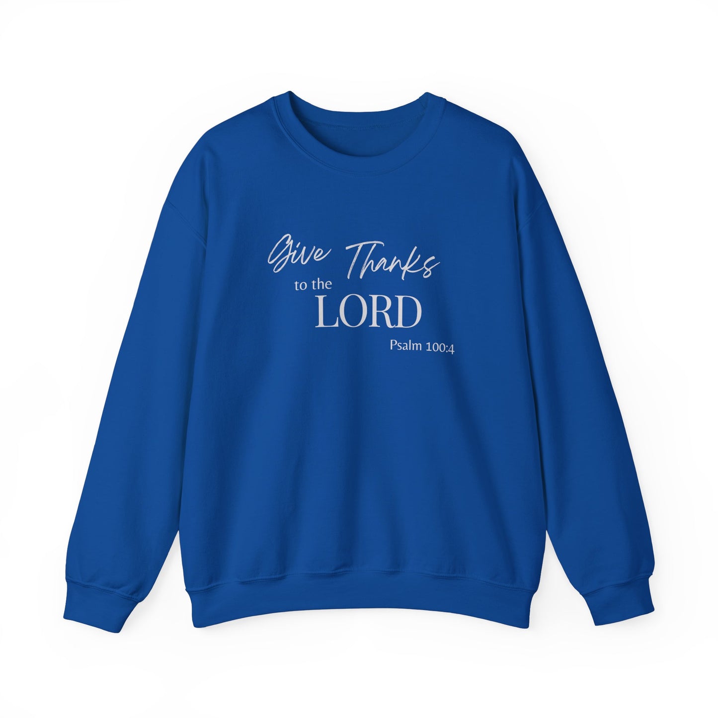 基督徒運動衫 - Give Thank to the LORD