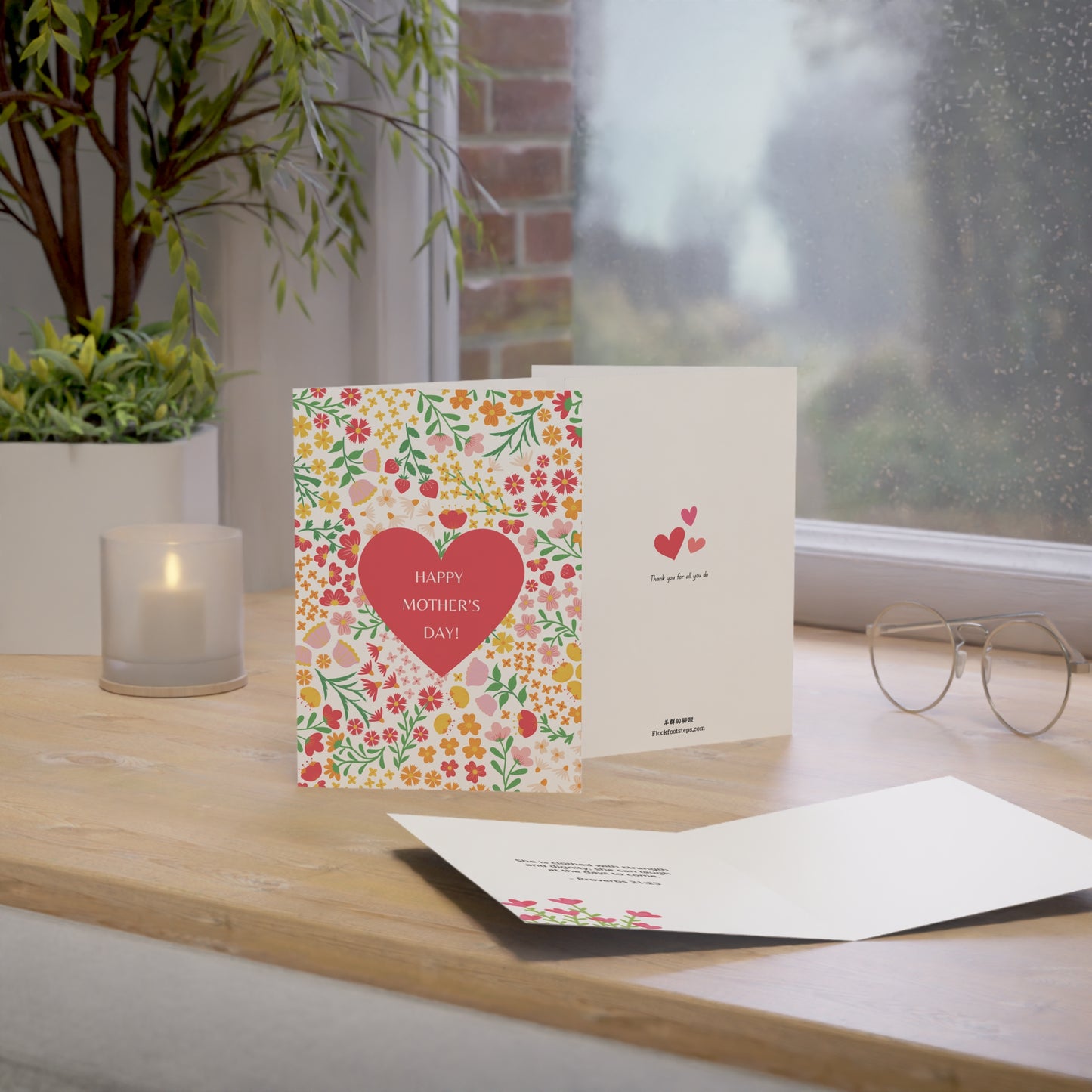 母親節賀卡 - Proverbs 31:25