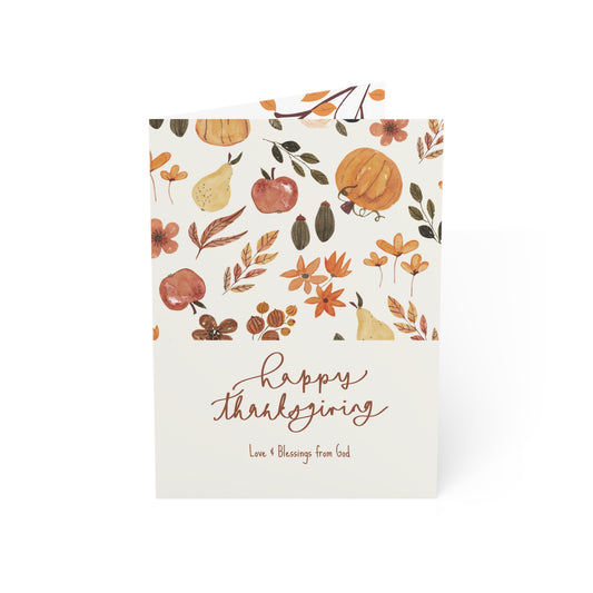 感恩節賀卡 -  Psalm 107:1