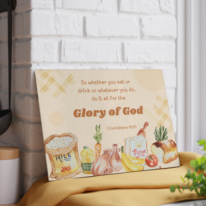 砧板 - 1 Corinthians 10:31