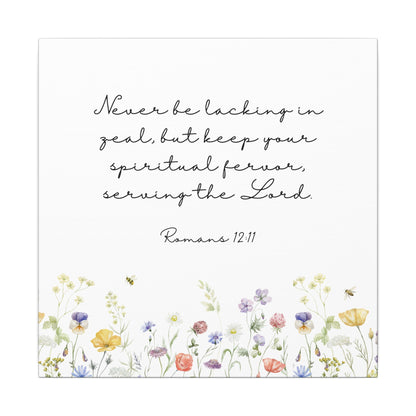 Canvas - Serving the Lord (Romans 12:11)