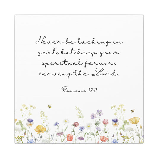 Canvas - Serving the Lord (Romans 12:11)