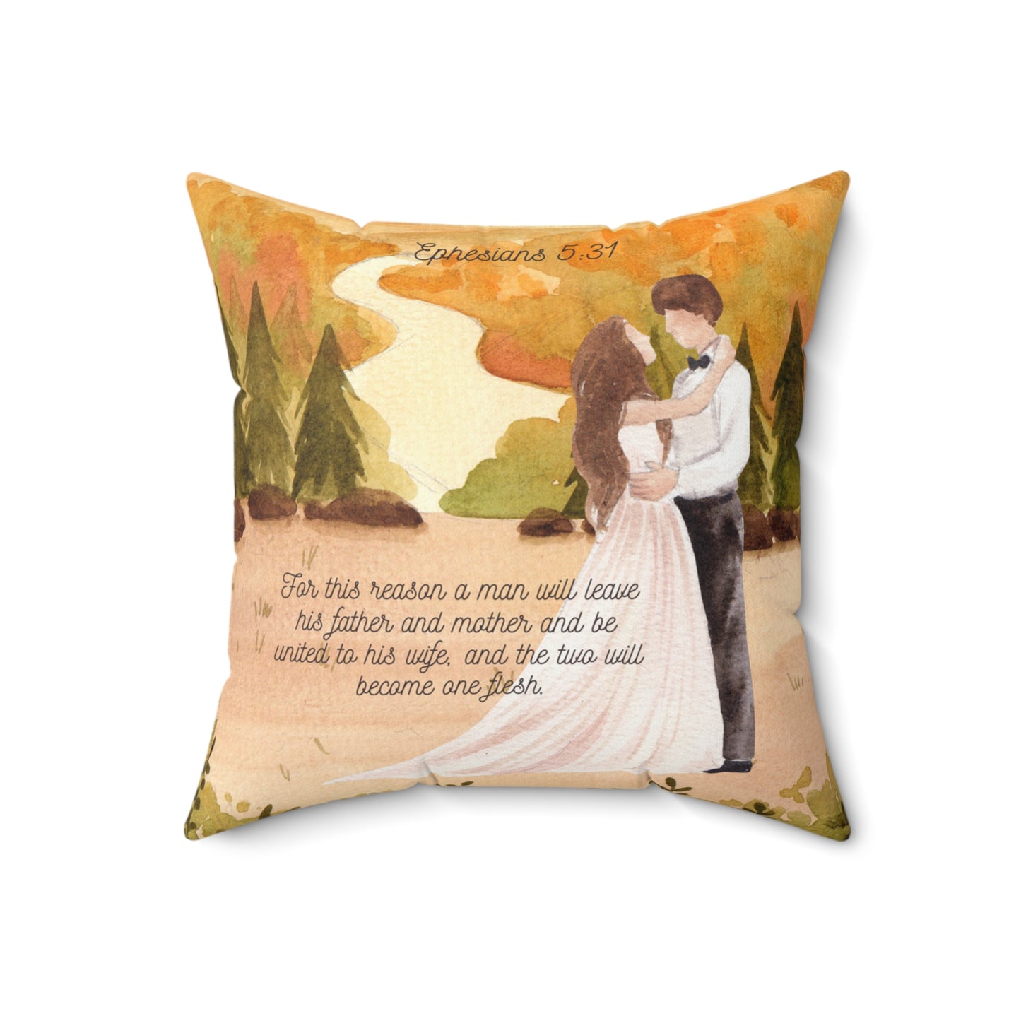 基督徒枕頭 — Ephesians 5:31