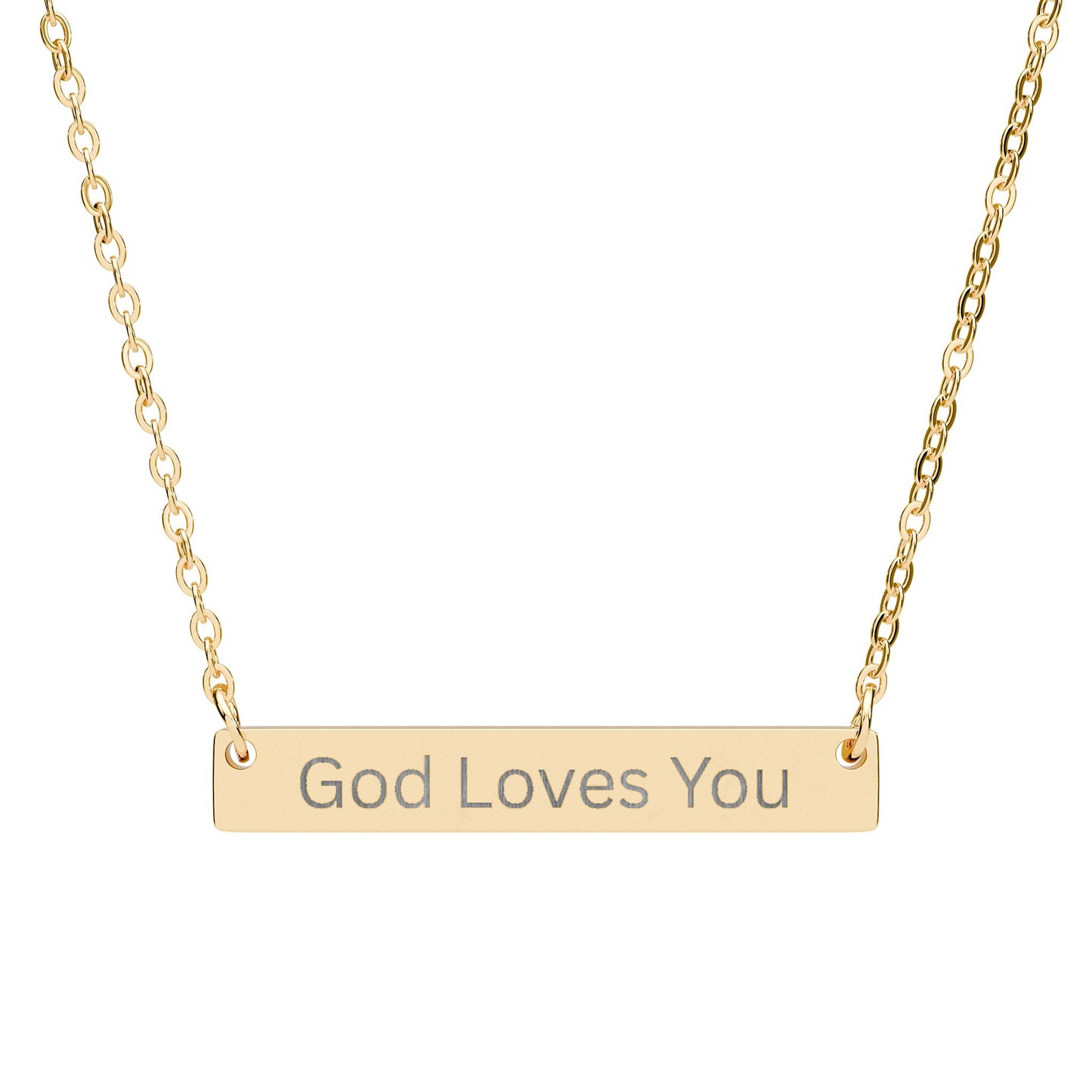 項鍊 Necklace - God Loves You