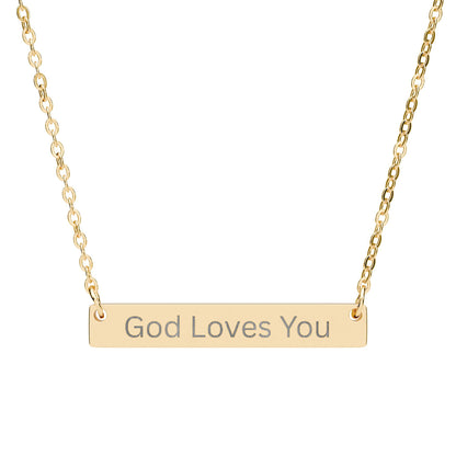 項鍊 Necklace - God Loves You