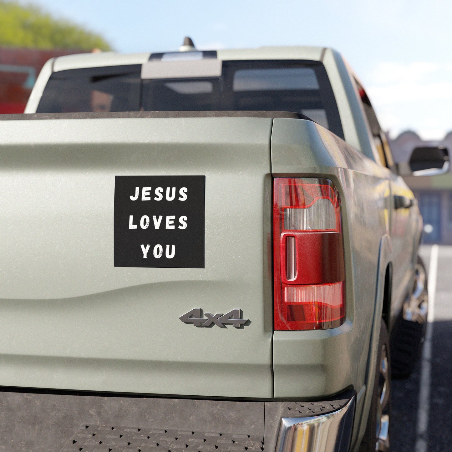 汽車磁鐵 - Jesus Loves You