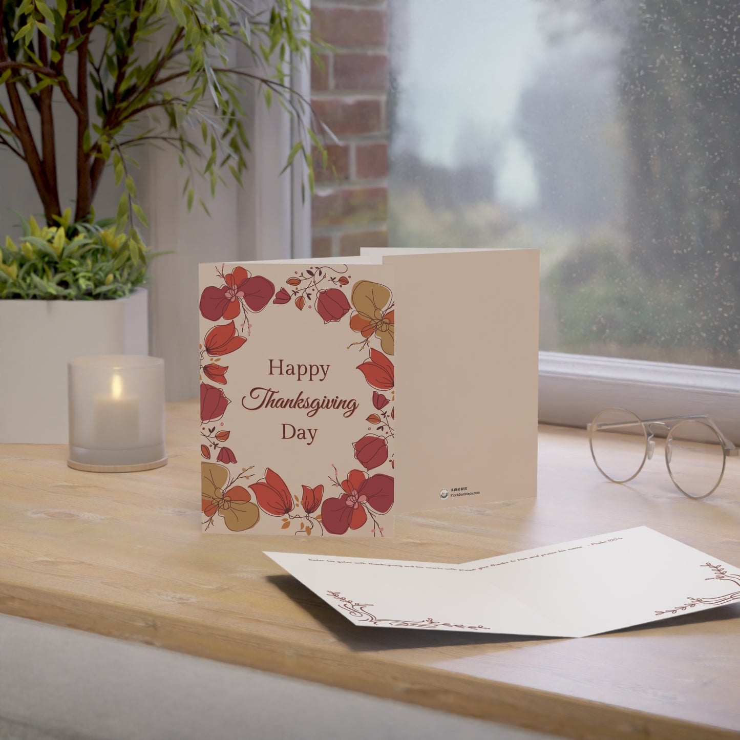 感恩節賀卡 -  Give Thanks in All Circumstances