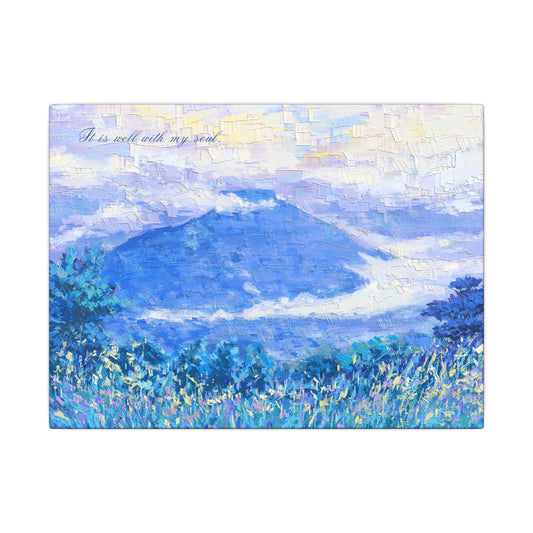 帆布畫 - It Is Well with My Soul