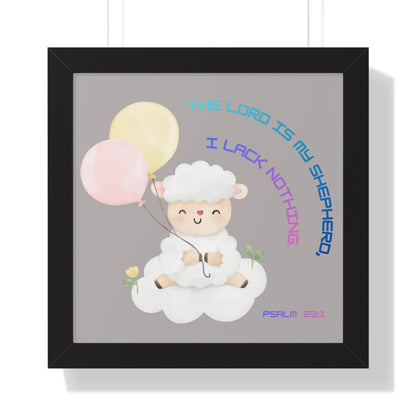 Framed Poster - The LORD is My Shepherd