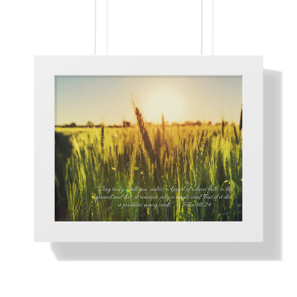 經文框架畫 - Wheat