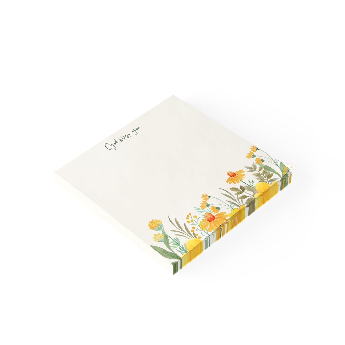 Sticky Notes - God Bless You (Flower)