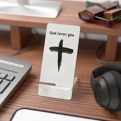 Phone Stand - God Loves You