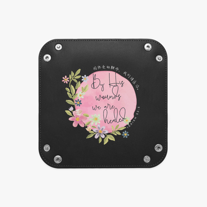 皮革托盤 - 以賽亞書 53:5