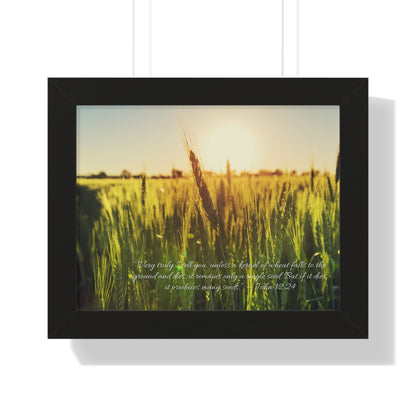 經文框架畫 - Wheat