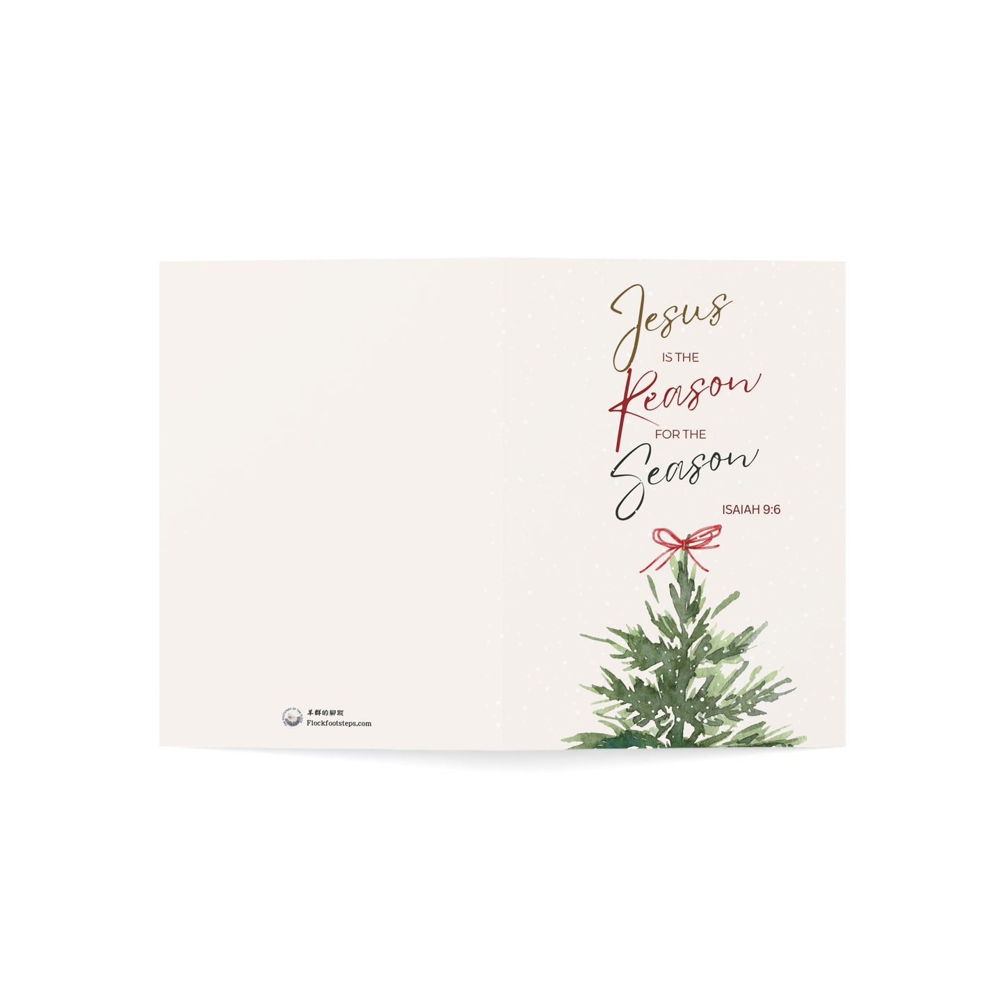 Christmas Card - Jesus is the Reason for the Season