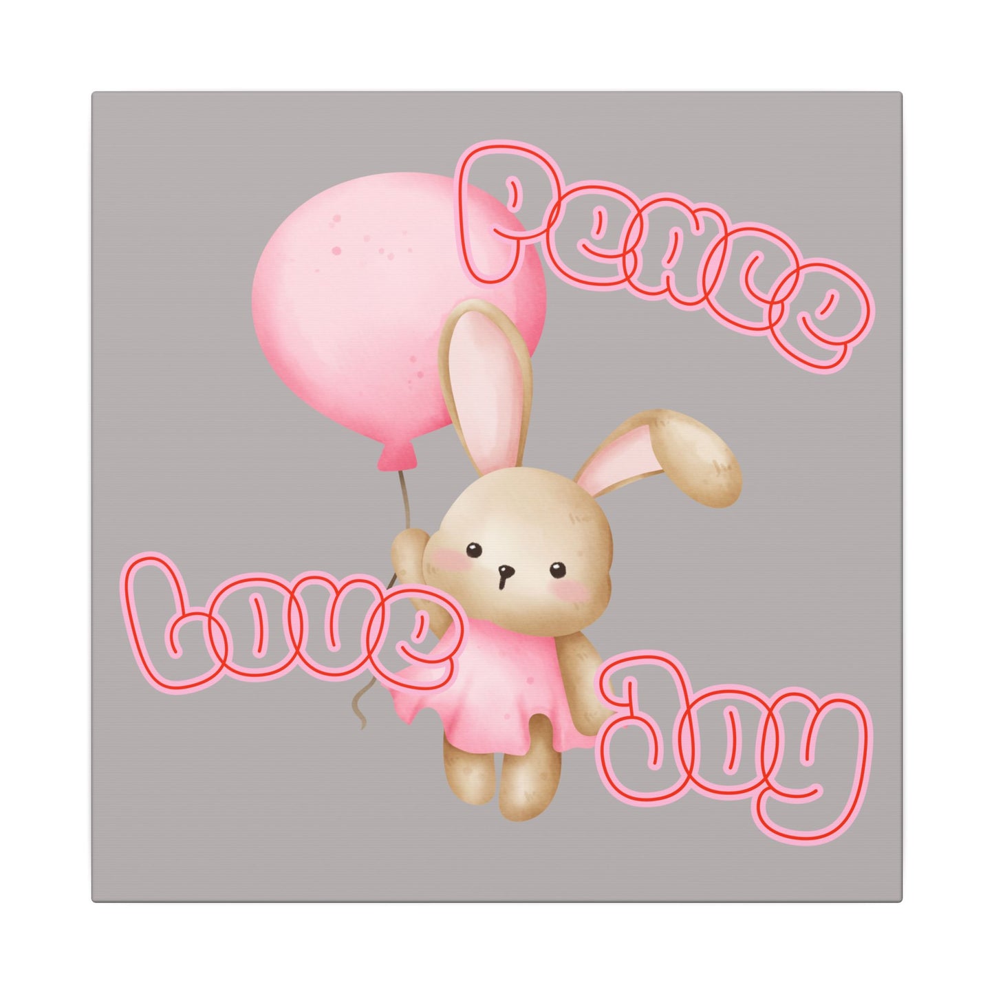 Canvas - Peace Love Joy