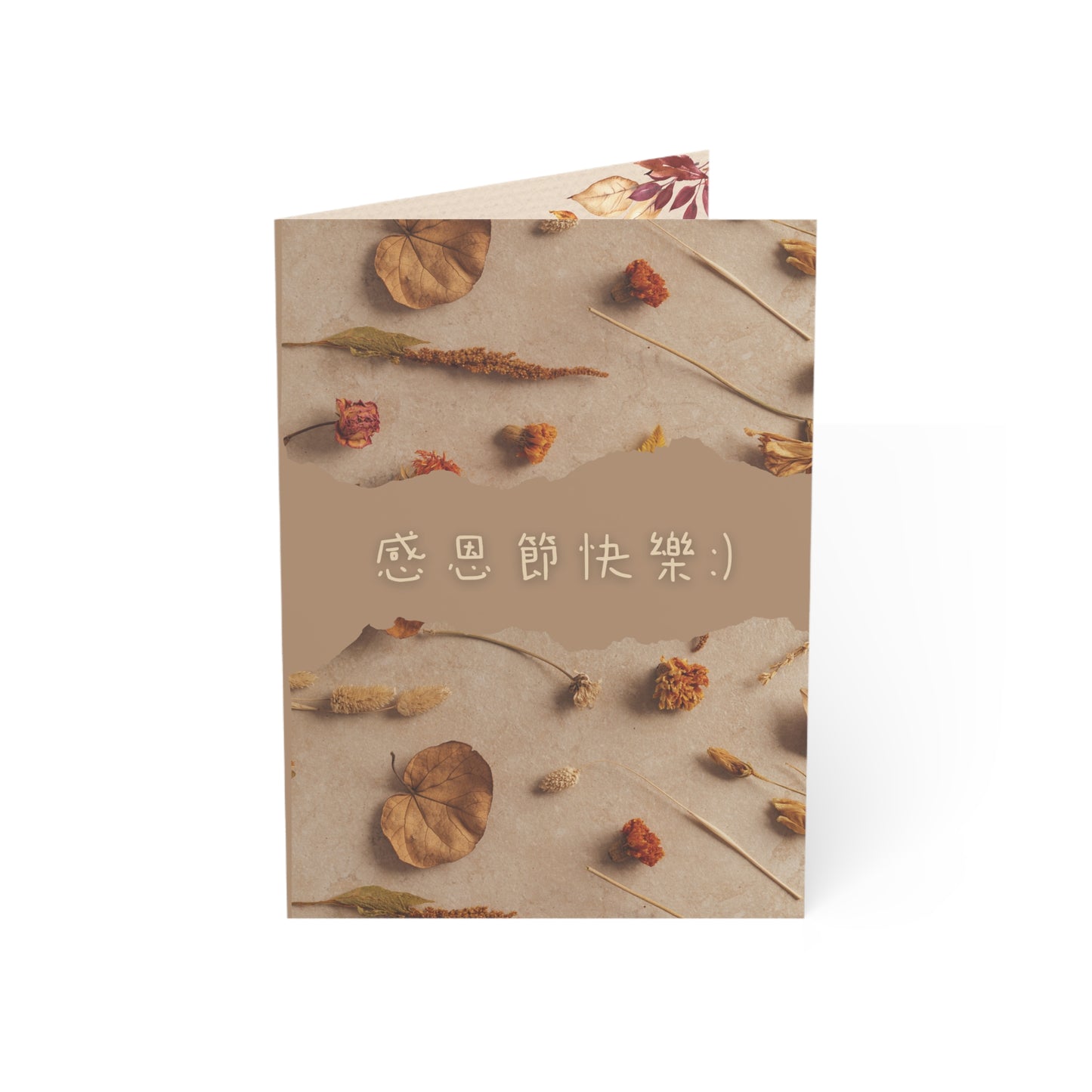 感恩節賀卡 -  你以恩典為年歲的冠冕