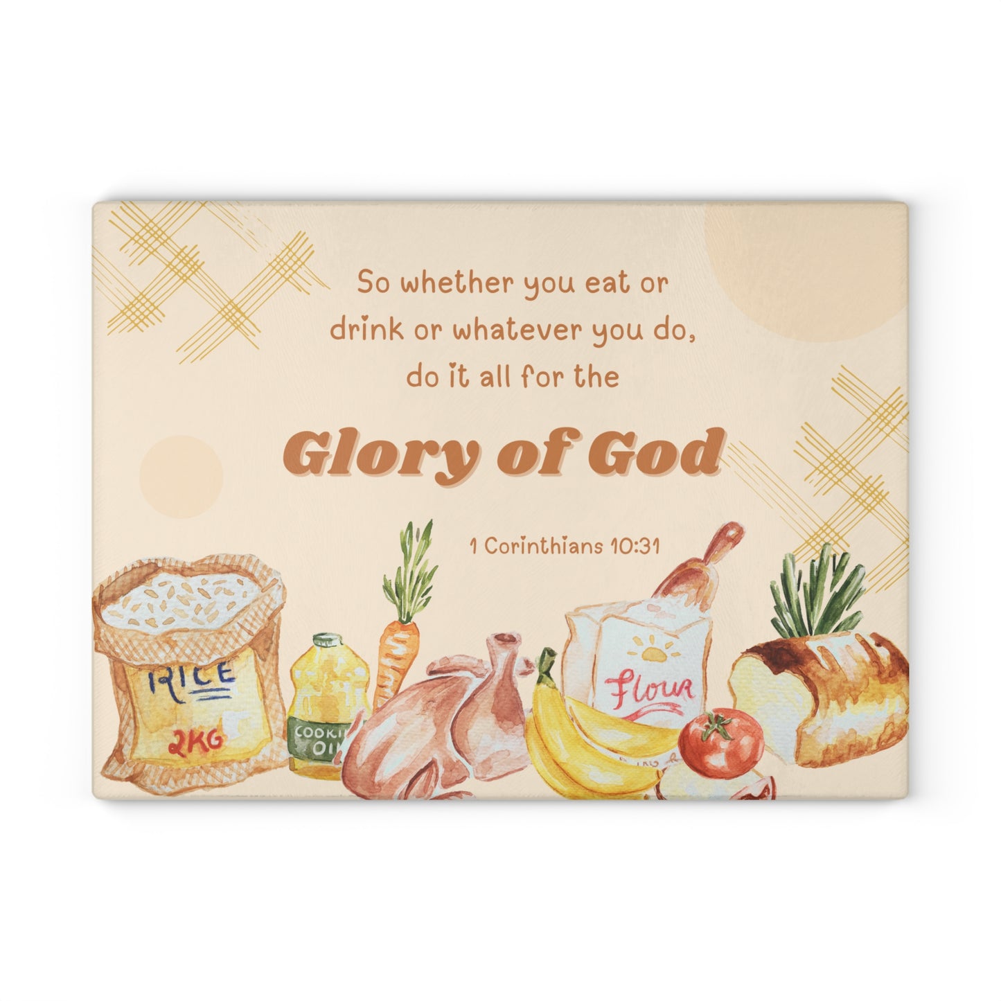 砧板 - 1 Corinthians 10:31