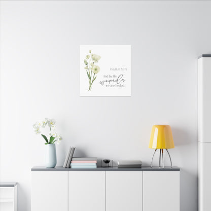 Canvas - By His Wounds We are Healed