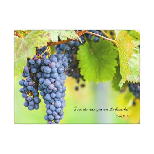 帆布畫 - I am the Vine