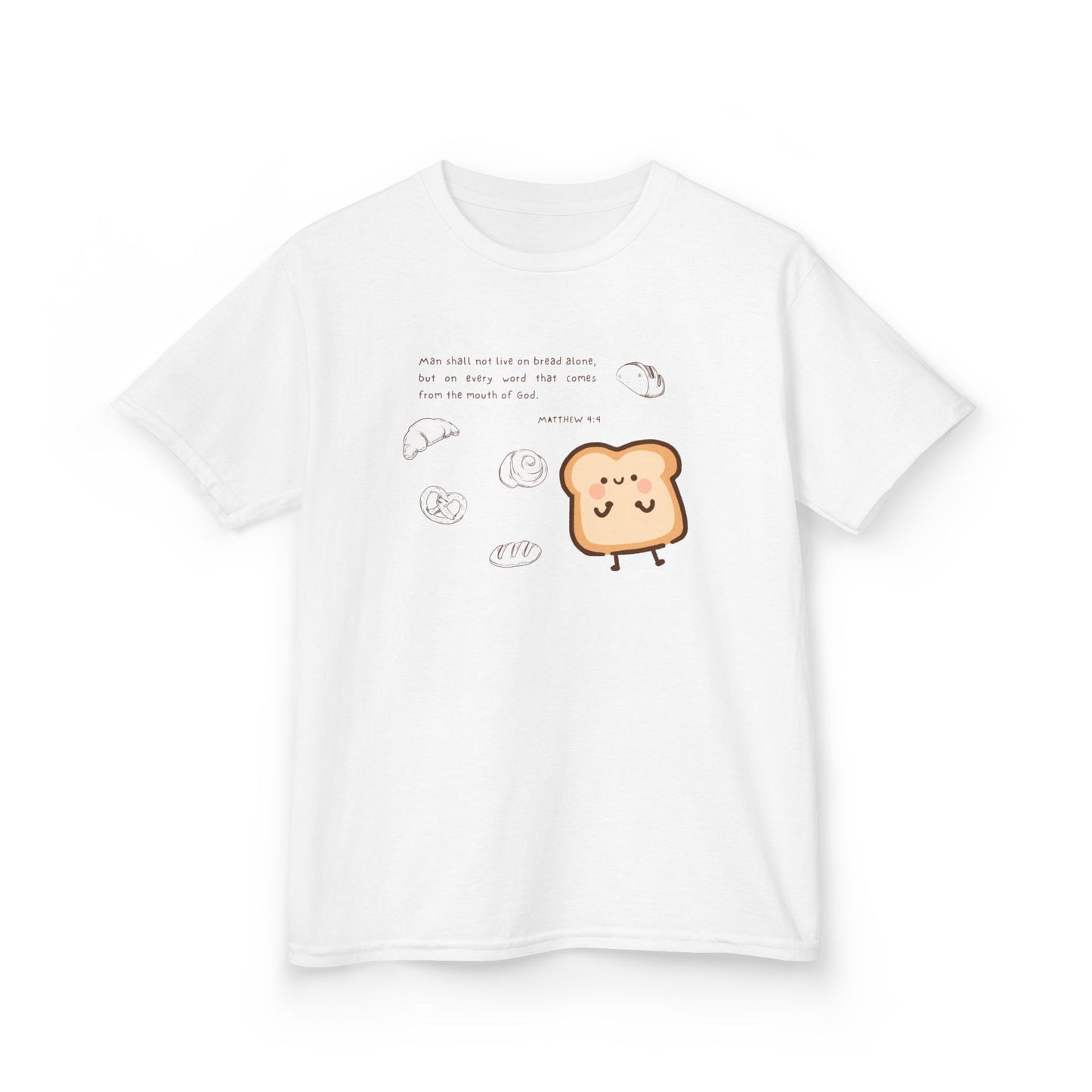 兒童T-Shirt - Bread | Matthew 4:4