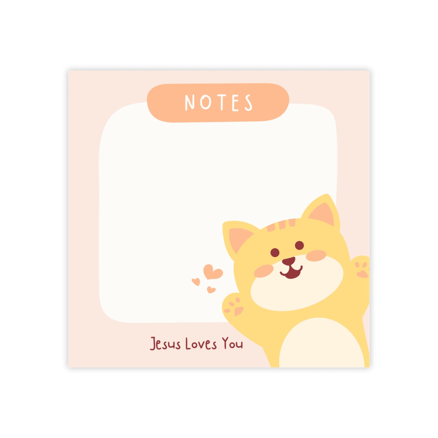 Sticky Notes - Jesus Loves You