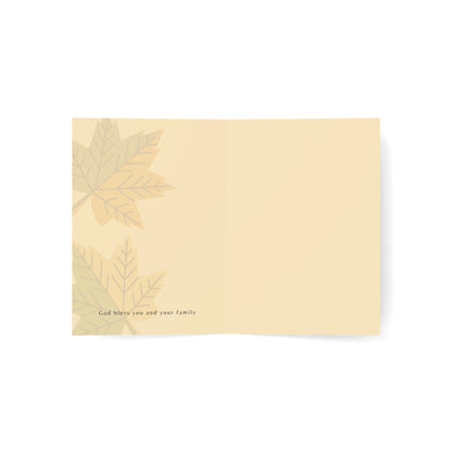 感恩節賀卡 - God Bless You